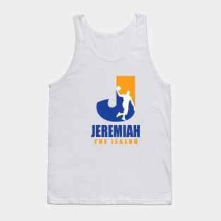 Jeremiah Custom Player Basketball Your Name The Legend T-Shirt Tank Top